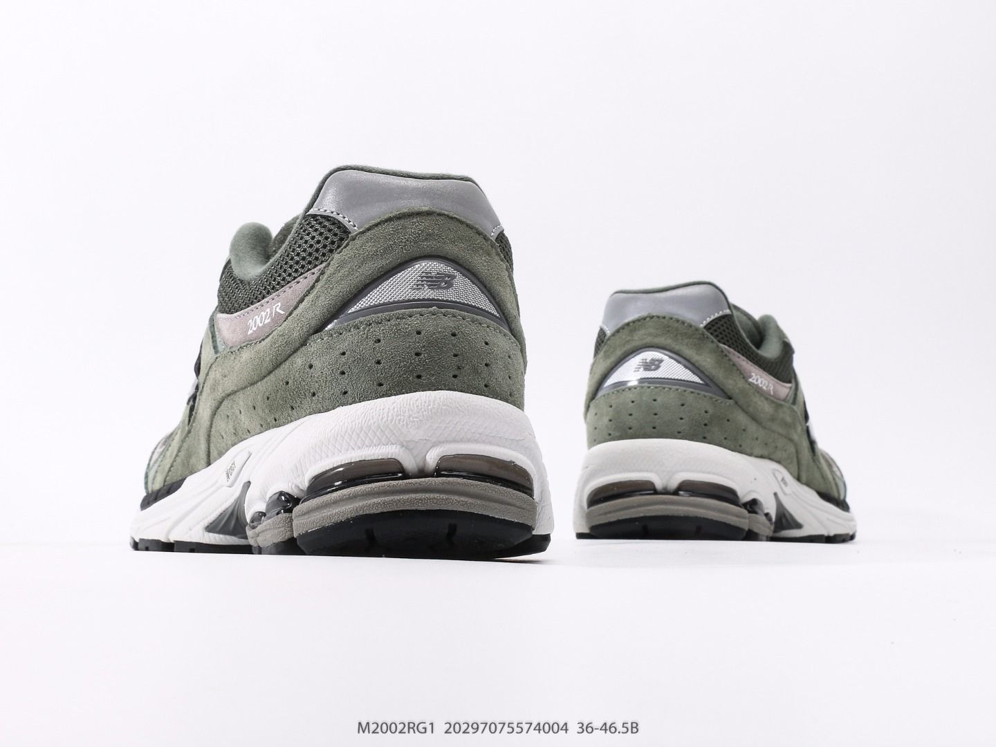 Yupoo Shoes: New Balance 2002 - Military Green Retro Runners image 6