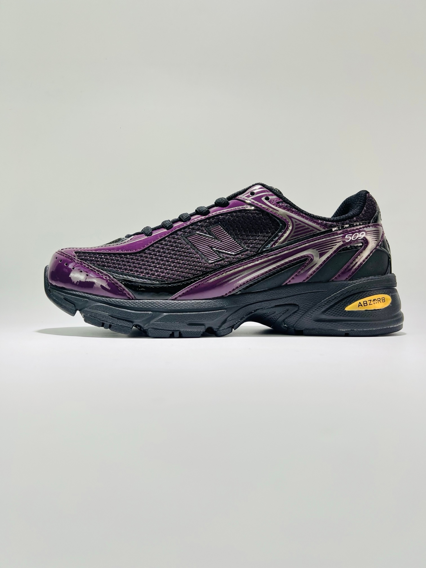 XLIM × New Balance 509 Unisex Lifestyle Sneakers (Black/Purple) image 2