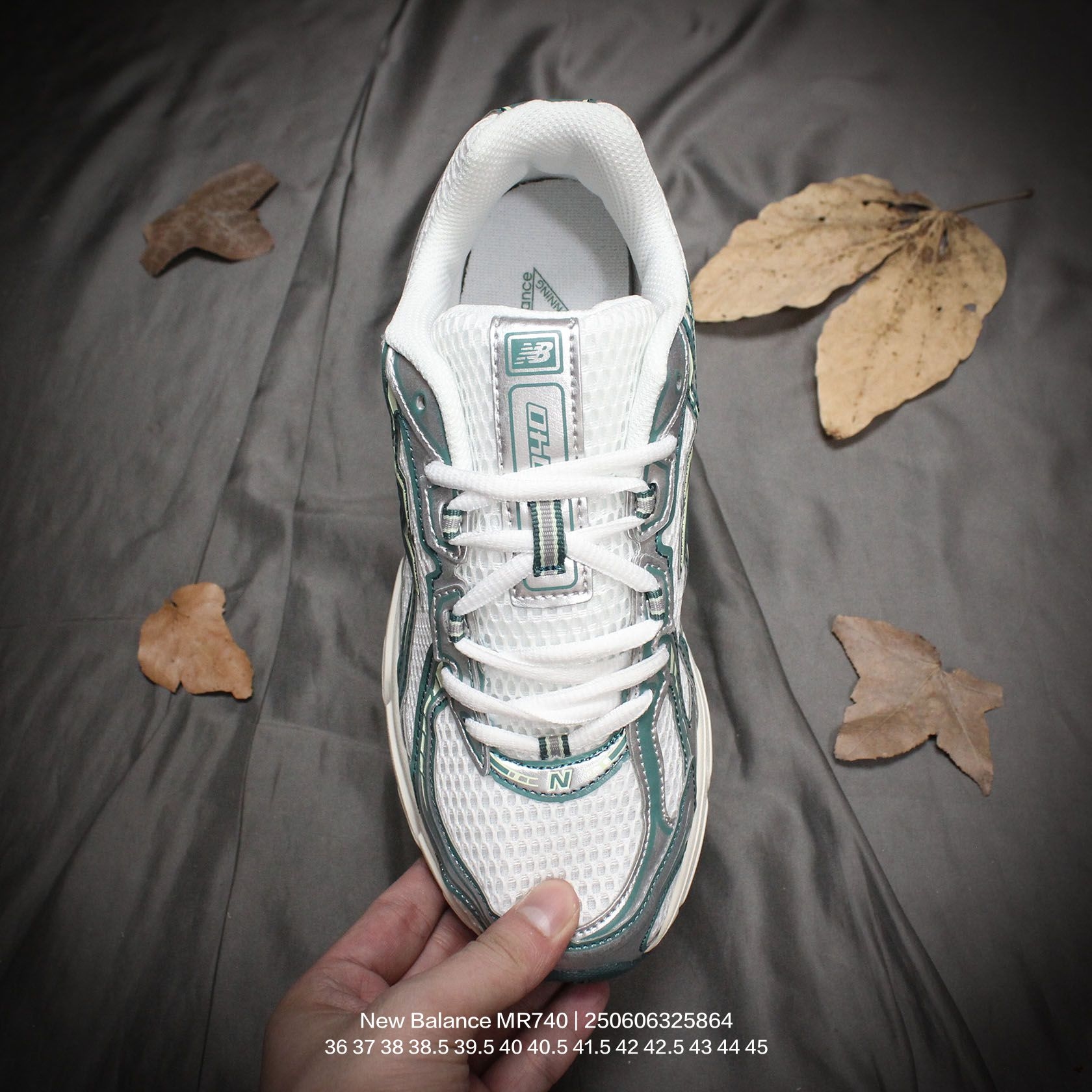New Balance Mr740 - Silver Swamp Retro Runners 👟 image 2