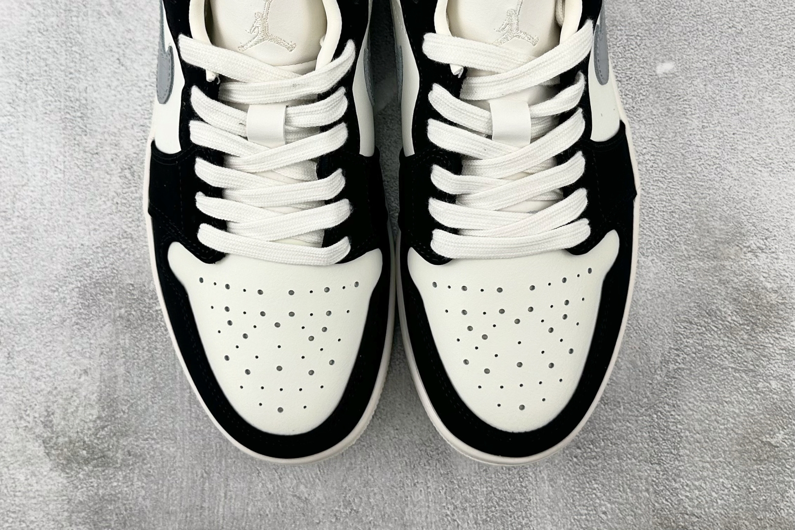 Yupoo Air Jordan 1 Low "White Grey Black"👟 image 7