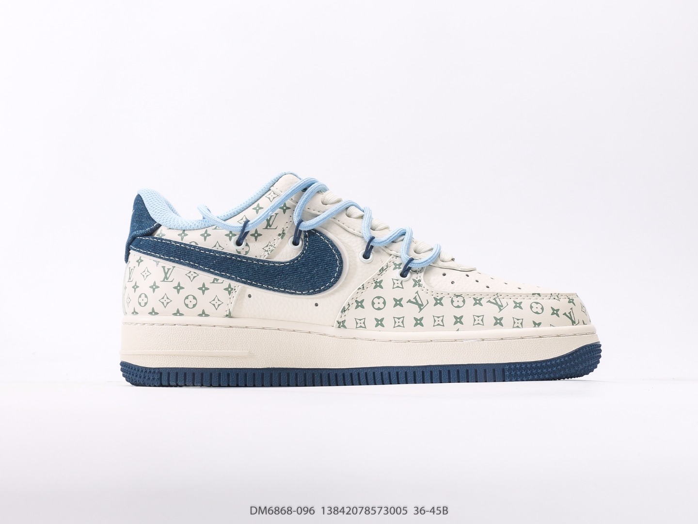 Yupoo Shoes: Nike Air Force 1 Low + LV - Iconic White Retro Sneakers image 2
