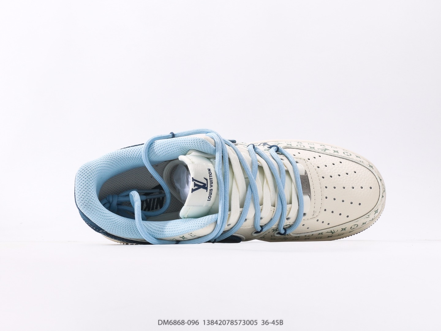 Yupoo Shoes: Nike Air Force 1 Low + LV - Iconic White Retro Sneakers image 3
