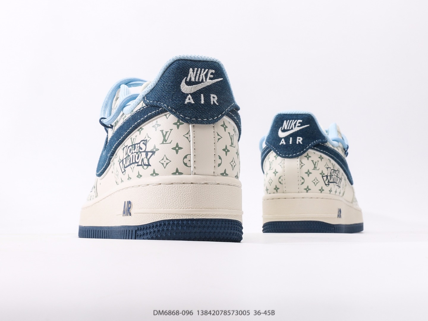 Yupoo Shoes: Nike Air Force 1 Low + LV - Iconic White Retro Sneakers image 6