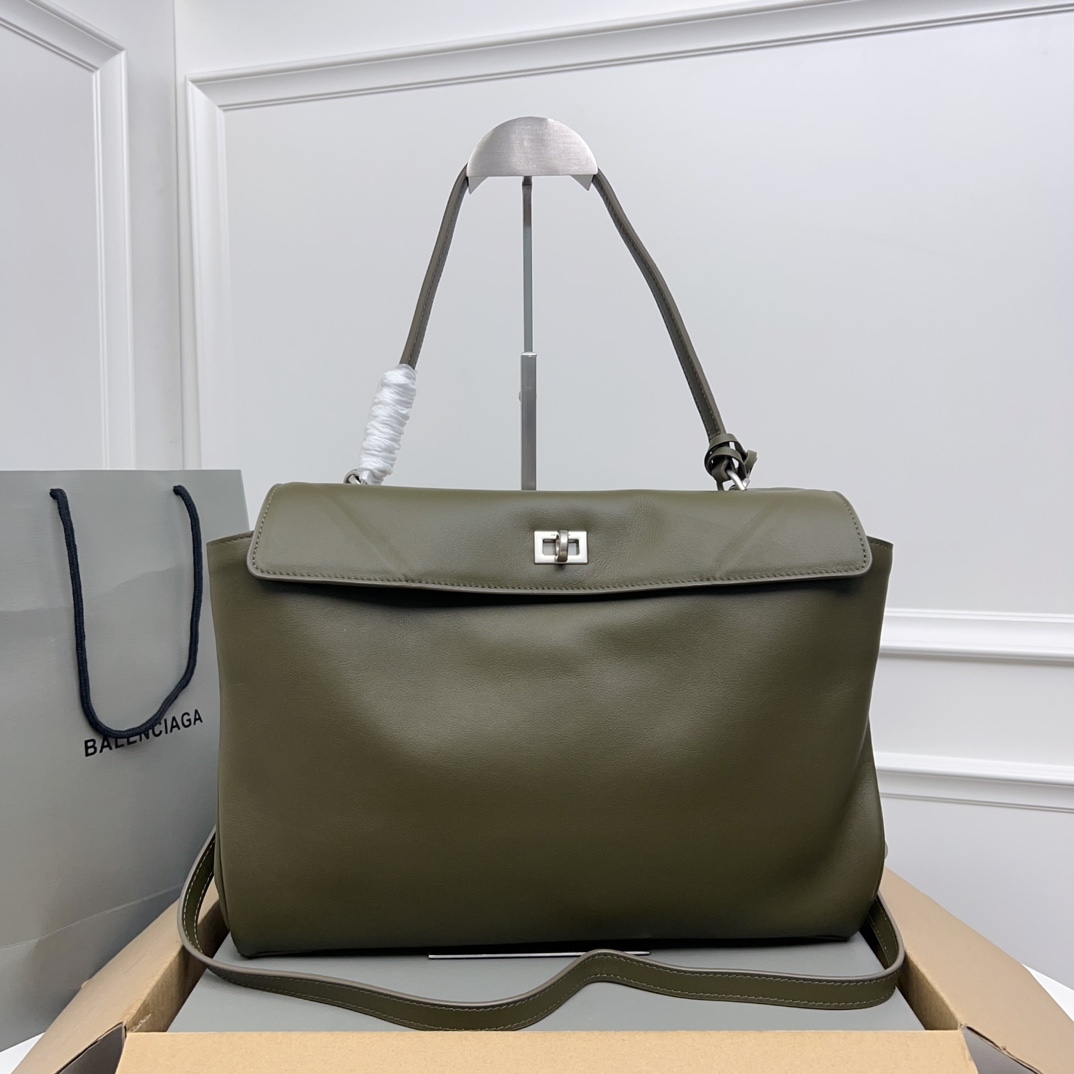 Yupoo Bags | Balenciaga Rodeo Bag - Medium Forest Green 👜 image 1