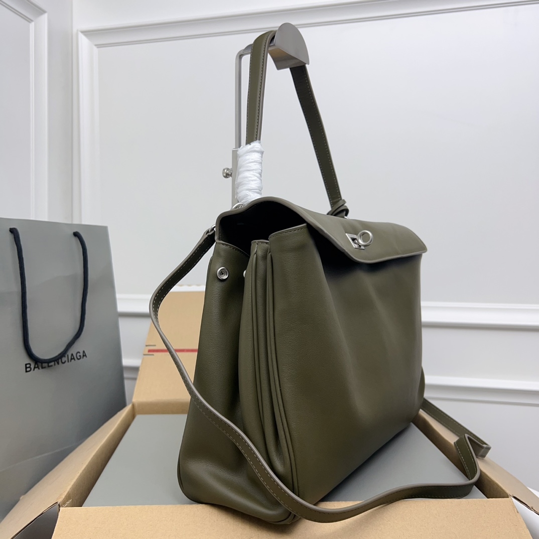 Yupoo Bags | Balenciaga Rodeo Bag - Medium Forest Green 👜 image 2