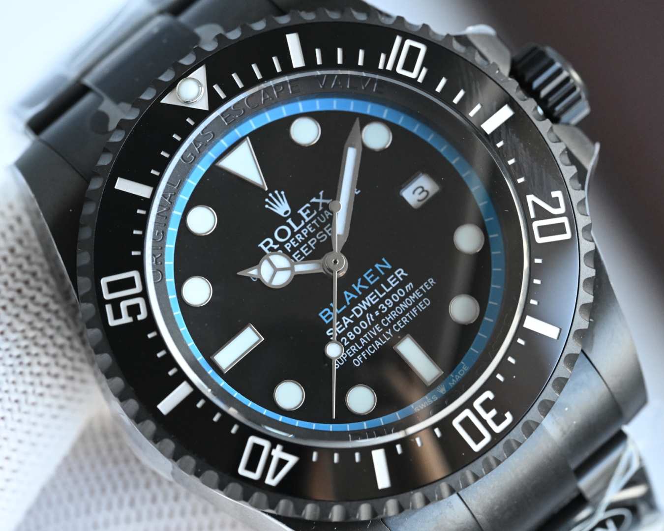 Yupoo Rolex | Blaken Rolex Sea-Dweller - 44Mm Black Pro Diver ⌚️ image 8