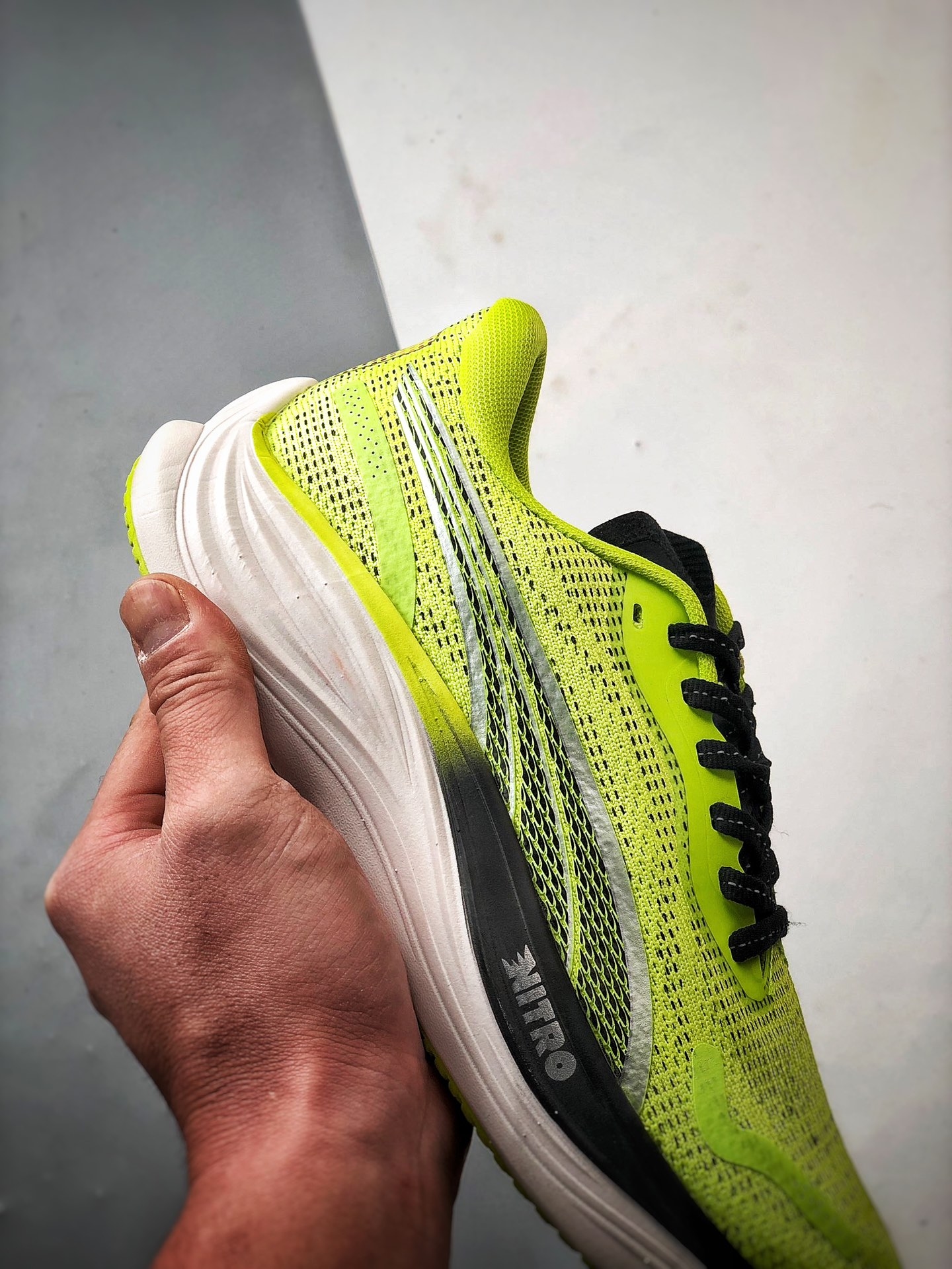 Yupoo Puma | Velocity Nitro 3 - Green/Black🏃 image 9