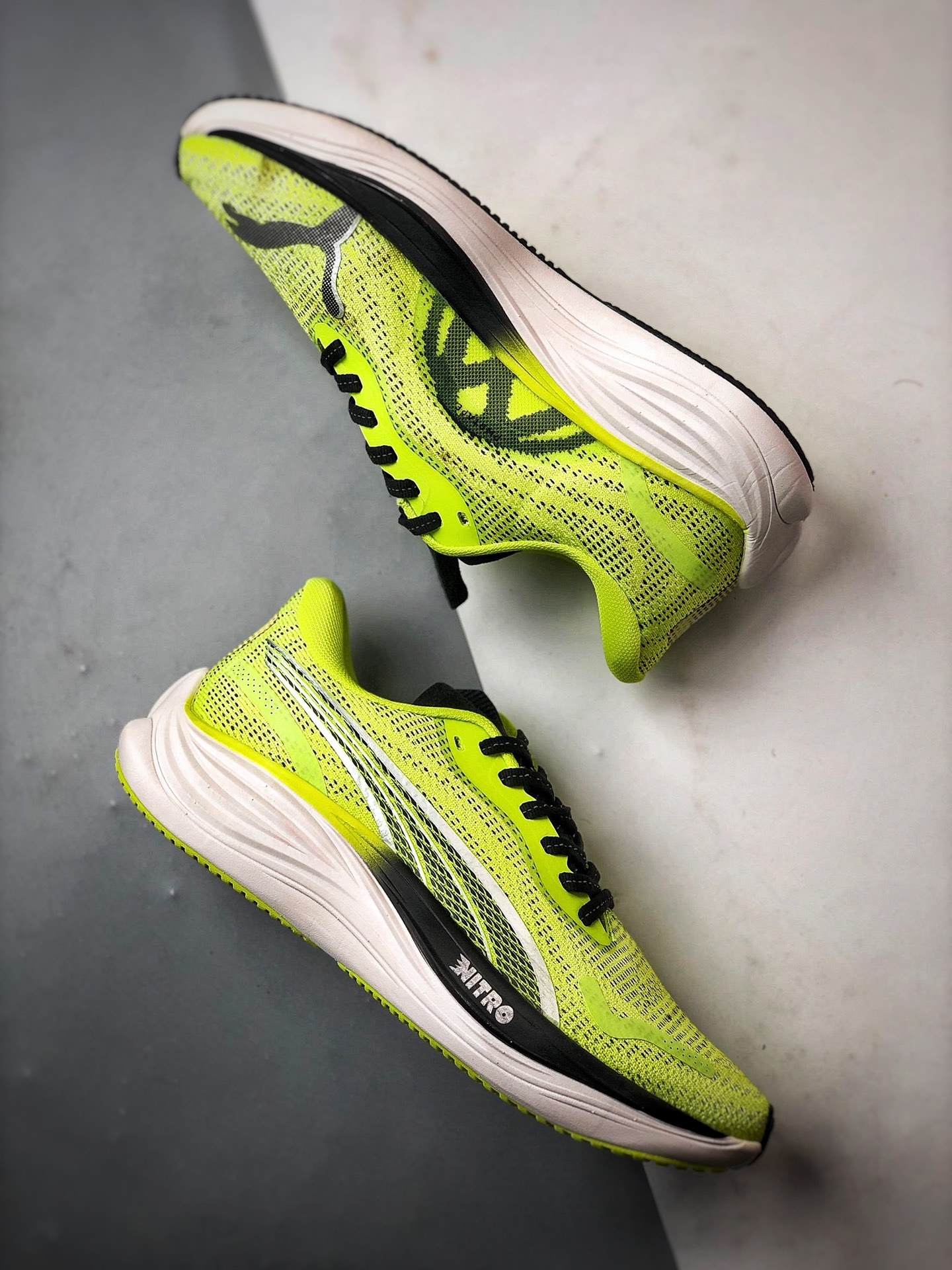 Yupoo Puma | Velocity Nitro 3 - Green/Black🏃 image 5