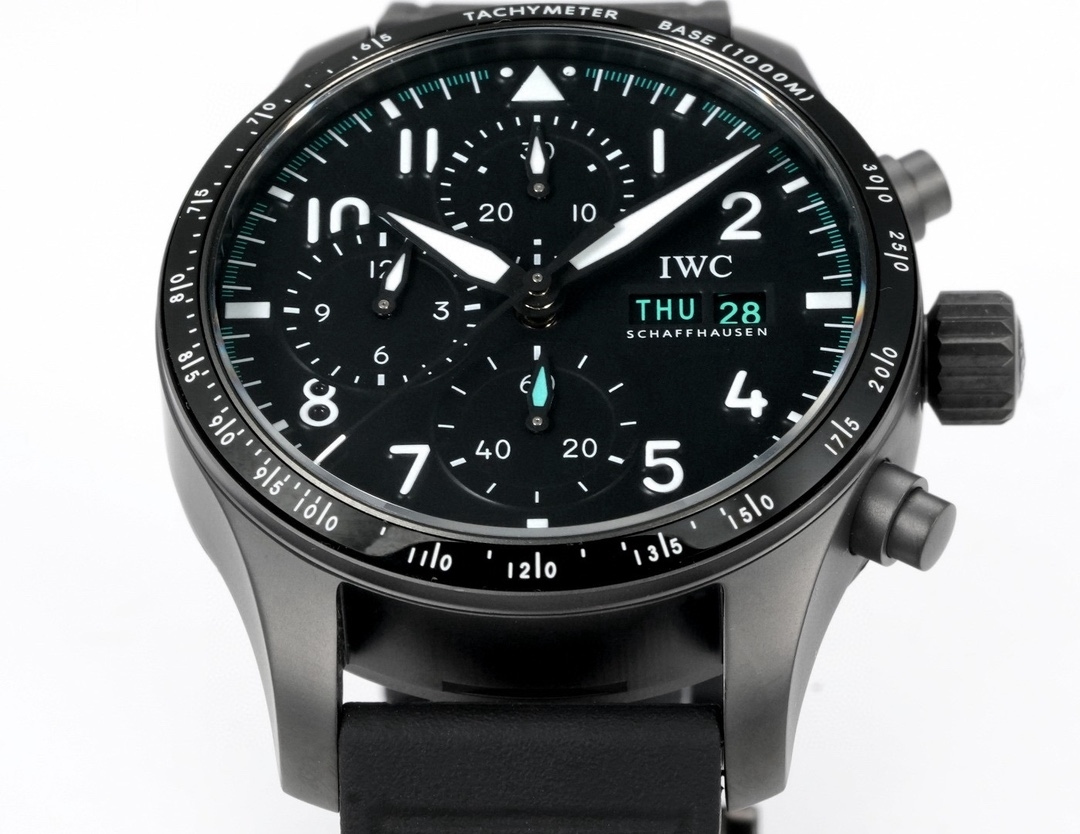 Iwc Pilot 41Mm Steel Watch Yupoo Watch Black image 3