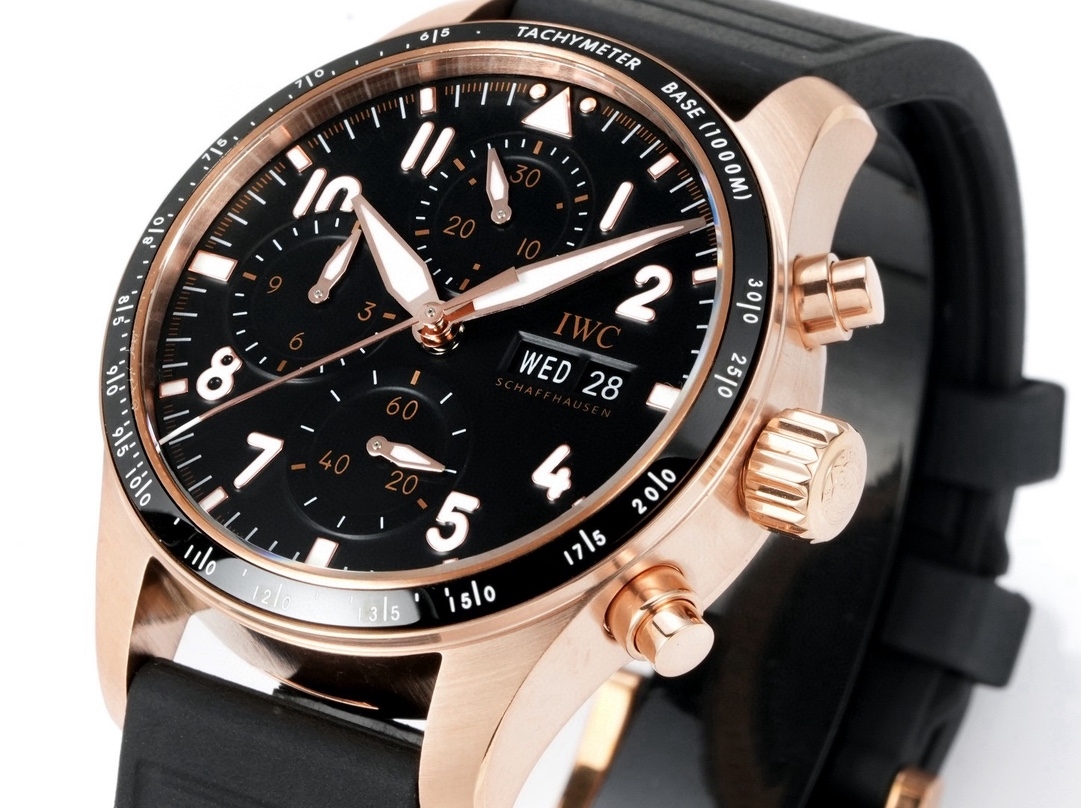 Iwc Pilot 41Mm Steel Watch Yupoo Watch Rose Gold image 2