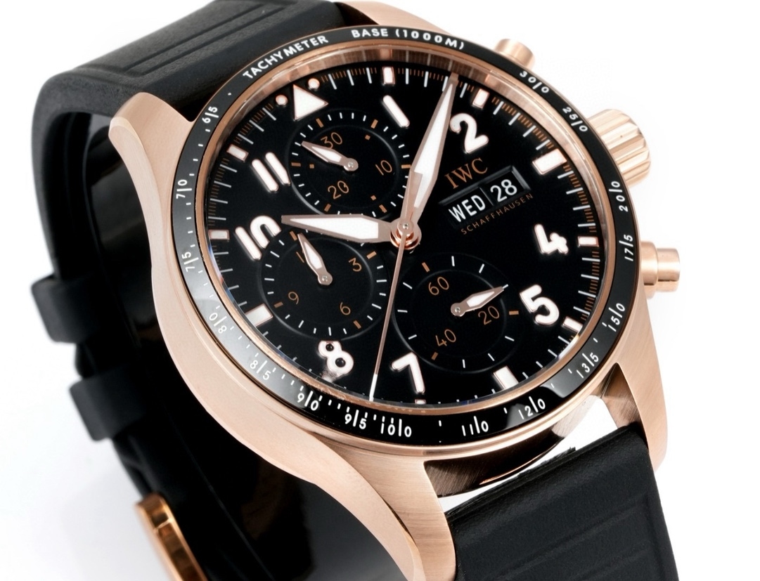Iwc Pilot 41Mm Steel Watch Yupoo Watch Rose Gold image 4