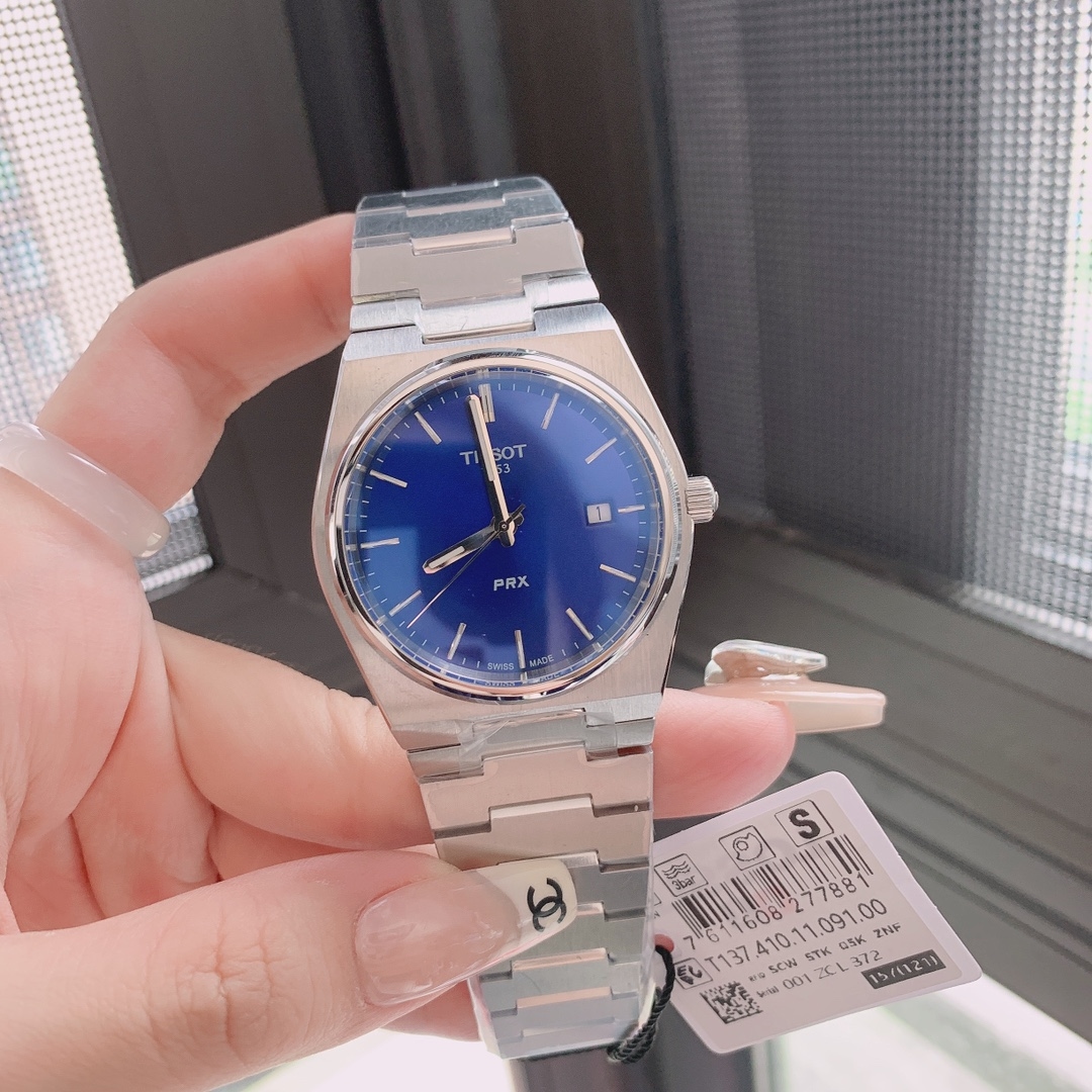 Yupoo Watch: TISSOT PRX T137.410.11.031.00 Men's Quartz Watch 🕶️ image 2
