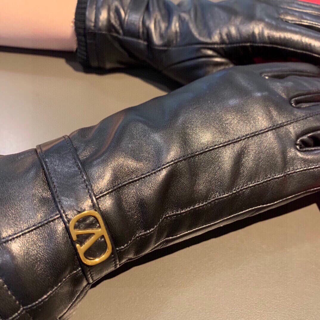 2026 Valentino Long Touchscreen Gloves Lambskin image 2