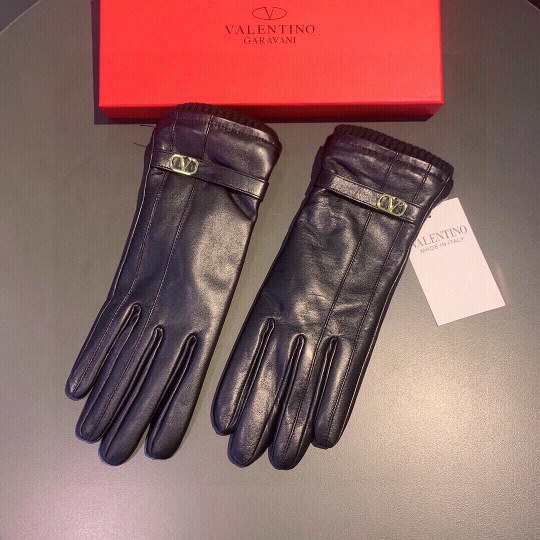 2026 Valentino Long Touchscreen Gloves Lambskin image 5