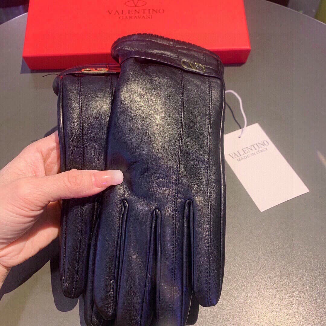 2026 Valentino Long Touchscreen Gloves Lambskin image 7