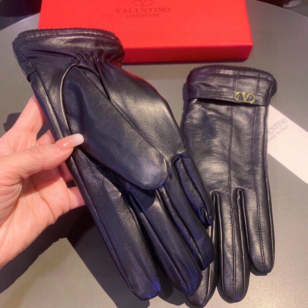 2026 Valentino Long Touchscreen Gloves Lambskin image 8