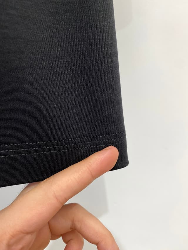 Alo short-sleeved Yupoo T-shirt fashion brand 2025 new style Black | Rep Clothing image 7