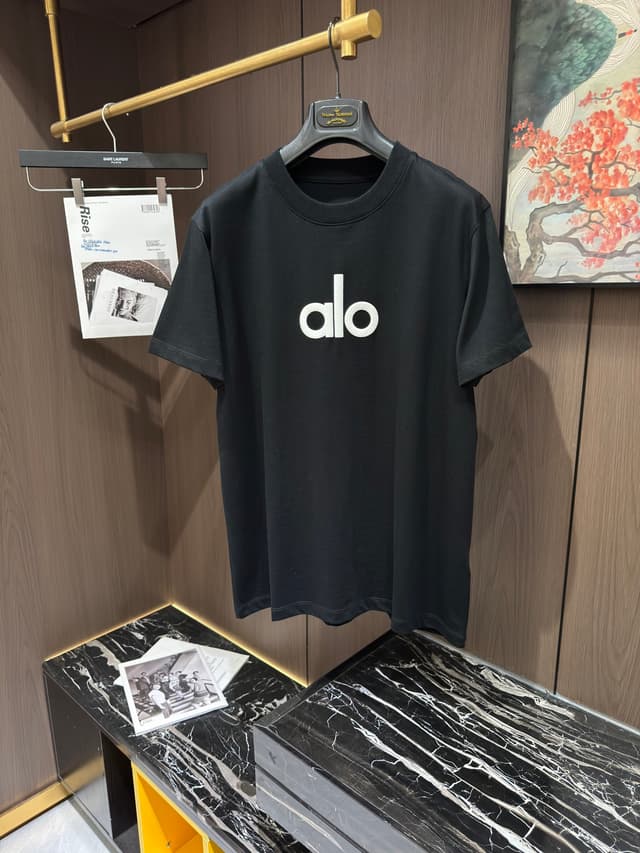 Alo short-sleeved Yupoo T-shirt fashion brand 25SS style | Rep Clothing image 5