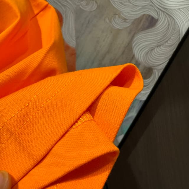 Alo short-sleeved Yupoo T-shirt fashion brand 25SS style orange | Rep Clothing image 8