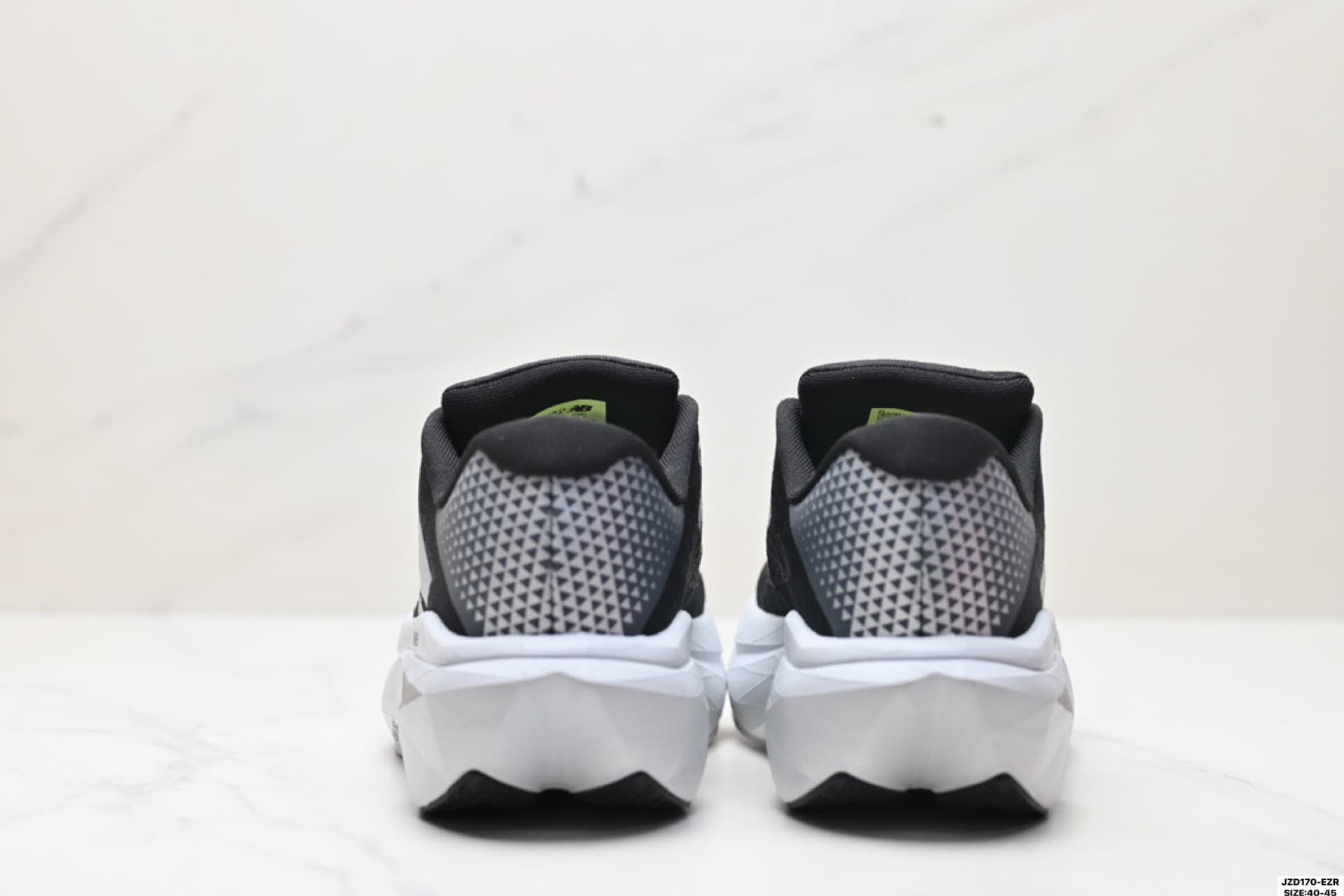 Black Upper & White Sole New Balance FuelCell Rep Shoes MFCXLK3 image 6