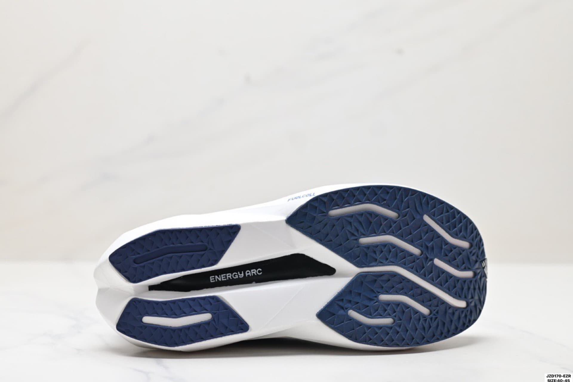 Blue Upper & White Sole New Balance FuelCell Running Shoes MFCXLK3 image 9