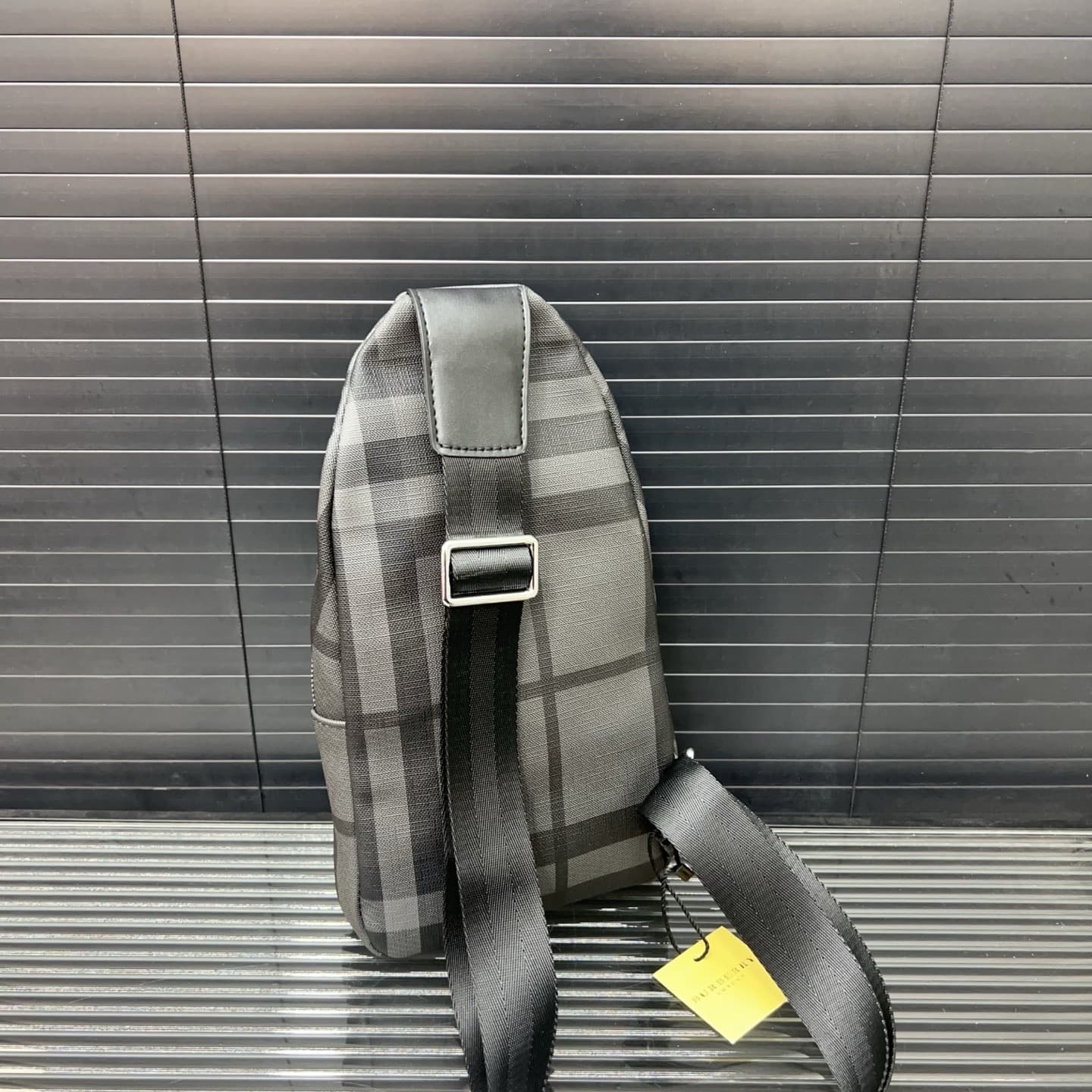 Burberry Canvas Check Fanny Pack – Crossbody Shoulder Bag 28x16cm image 4