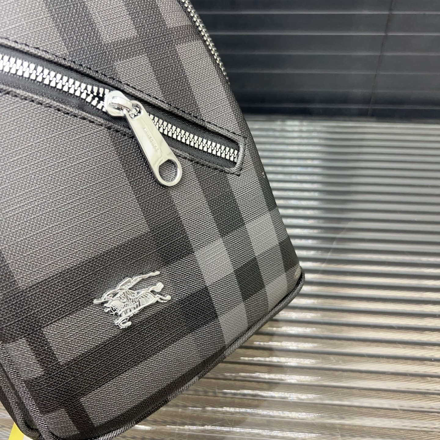 Burberry Canvas Check Fanny Pack – Crossbody Shoulder Bag 28x16cm image 5