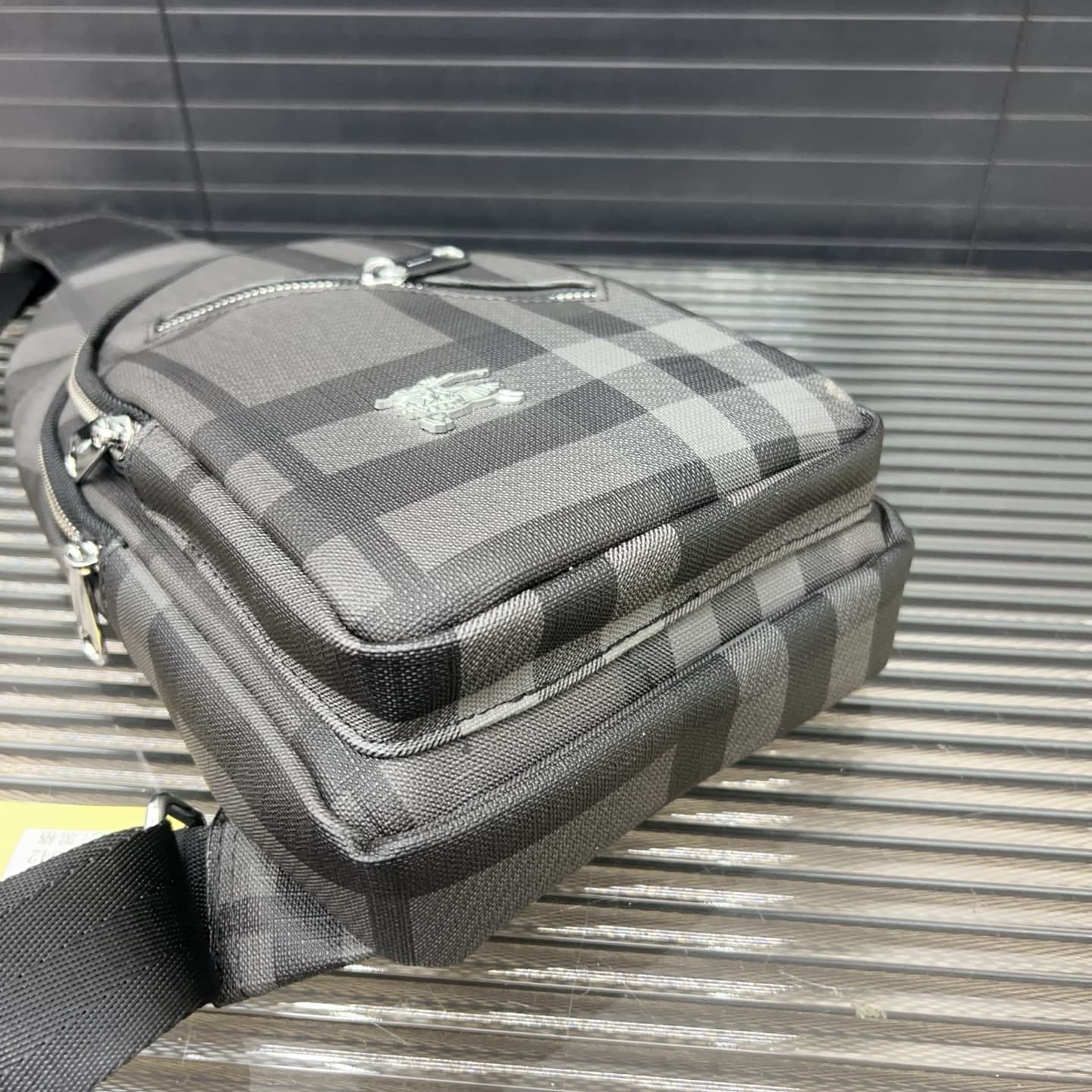 Burberry Canvas Check Fanny Pack – Crossbody Shoulder Bag 28x16cm image 7