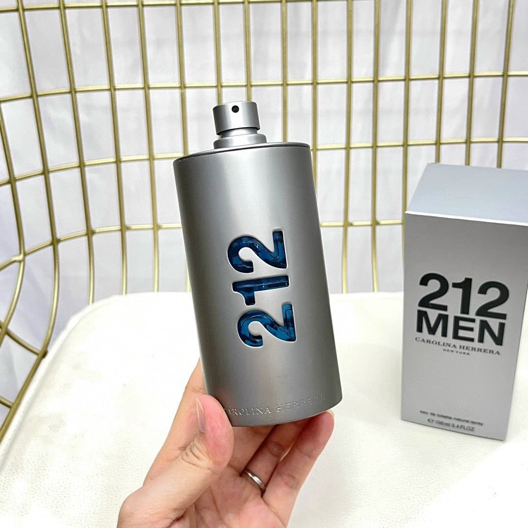 Carolina Herrera 212 Men EDT 100ml Grey Brown Magnet Rep Perfume image 3