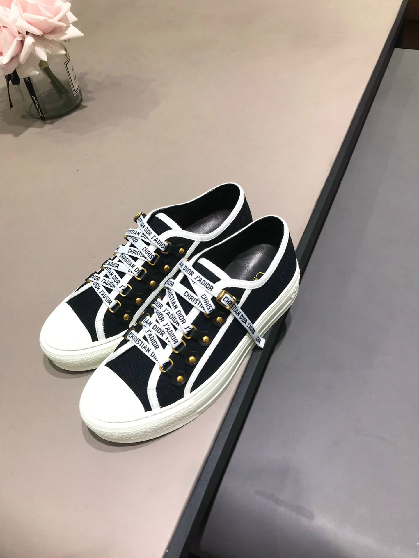 Christian Dior Walk’n Sneaker – Black Canvas | Yupoo Album | Rep Sneakers image 1