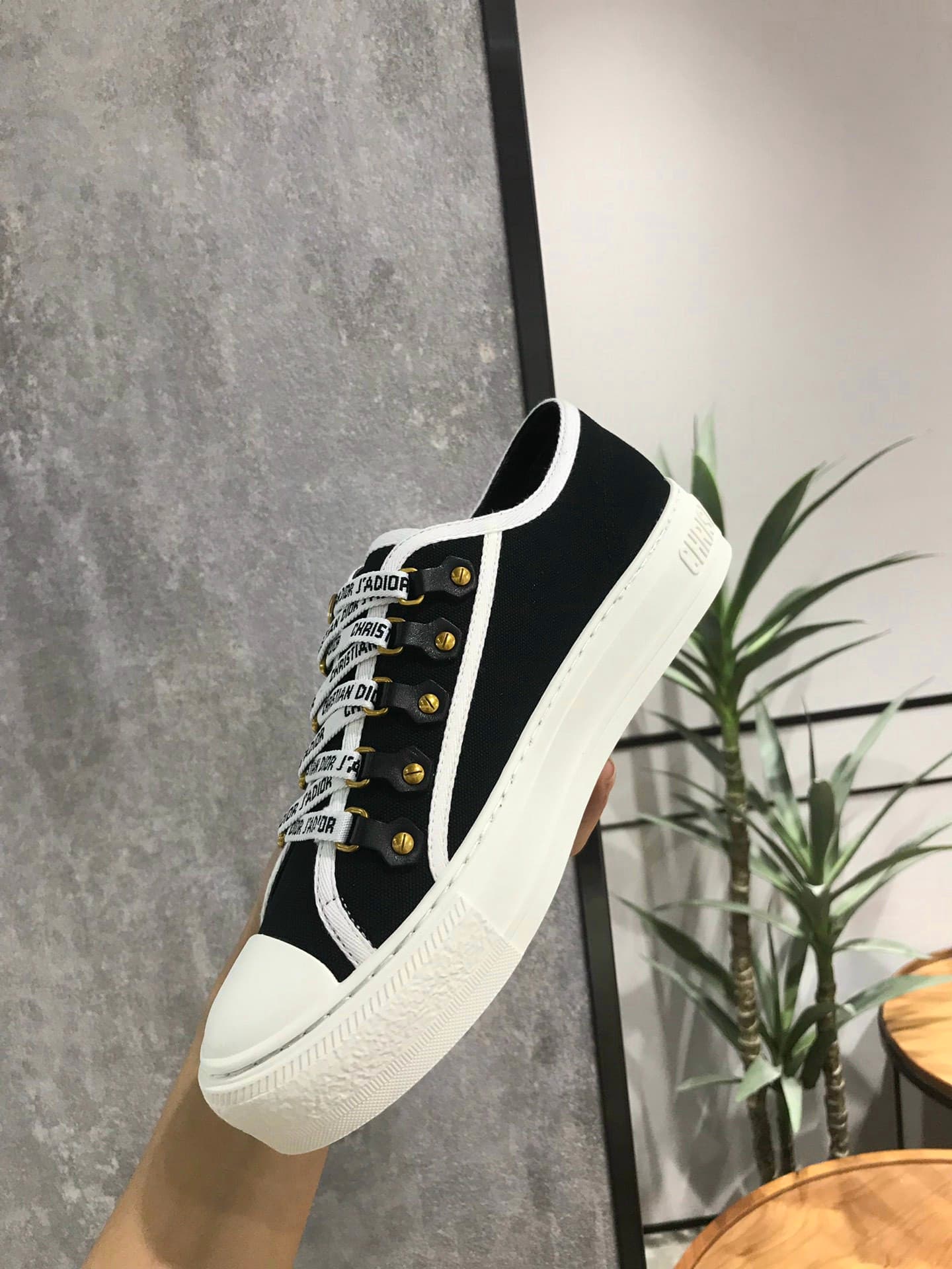 Christian Dior Walk’n Sneaker – Black Canvas | Yupoo Album image 3