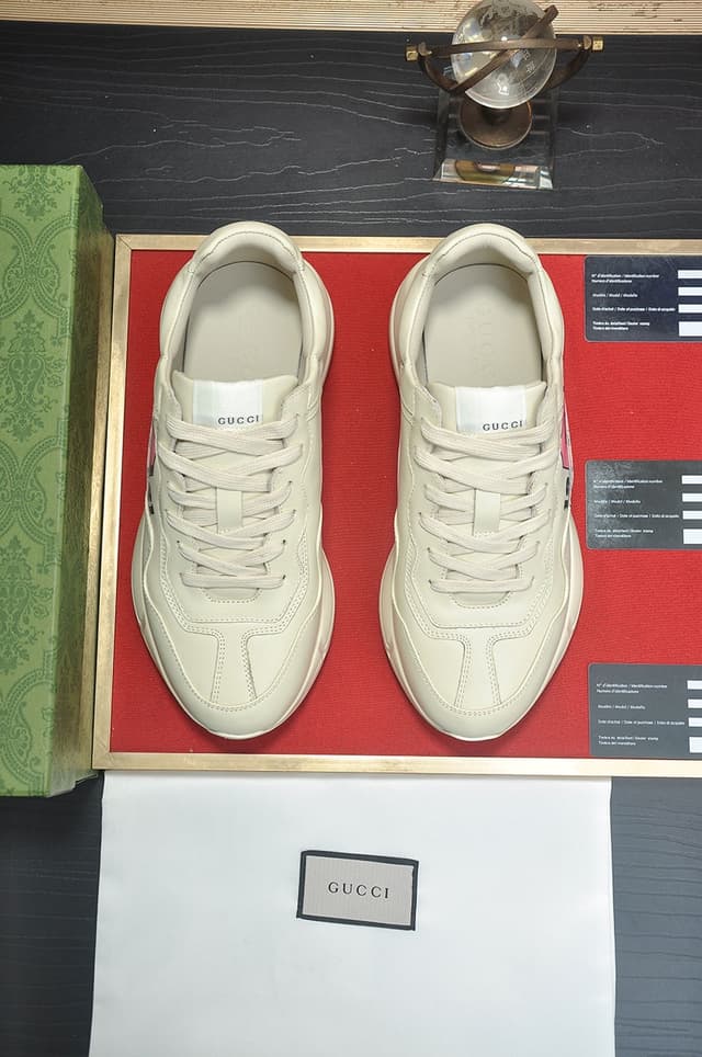 Gucci Dad Sneakers Couples Shoes Dupes creamy white 1921 | Yupoo Rep Sneakers image 2