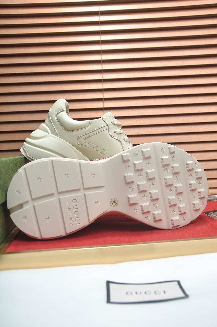 Gucci Dad Sneakers Couples Shoes Dupes creamy white 1921 image 7