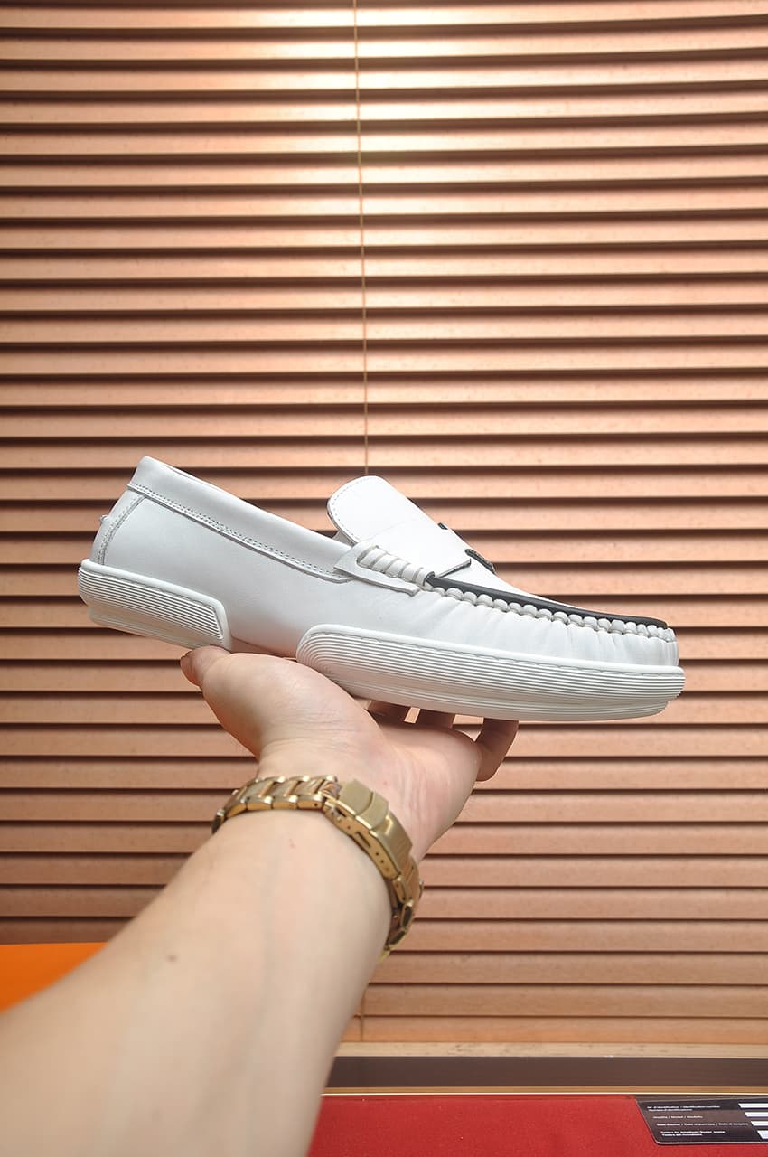 Hermes Men's Dress Shoes Dupes White image 4