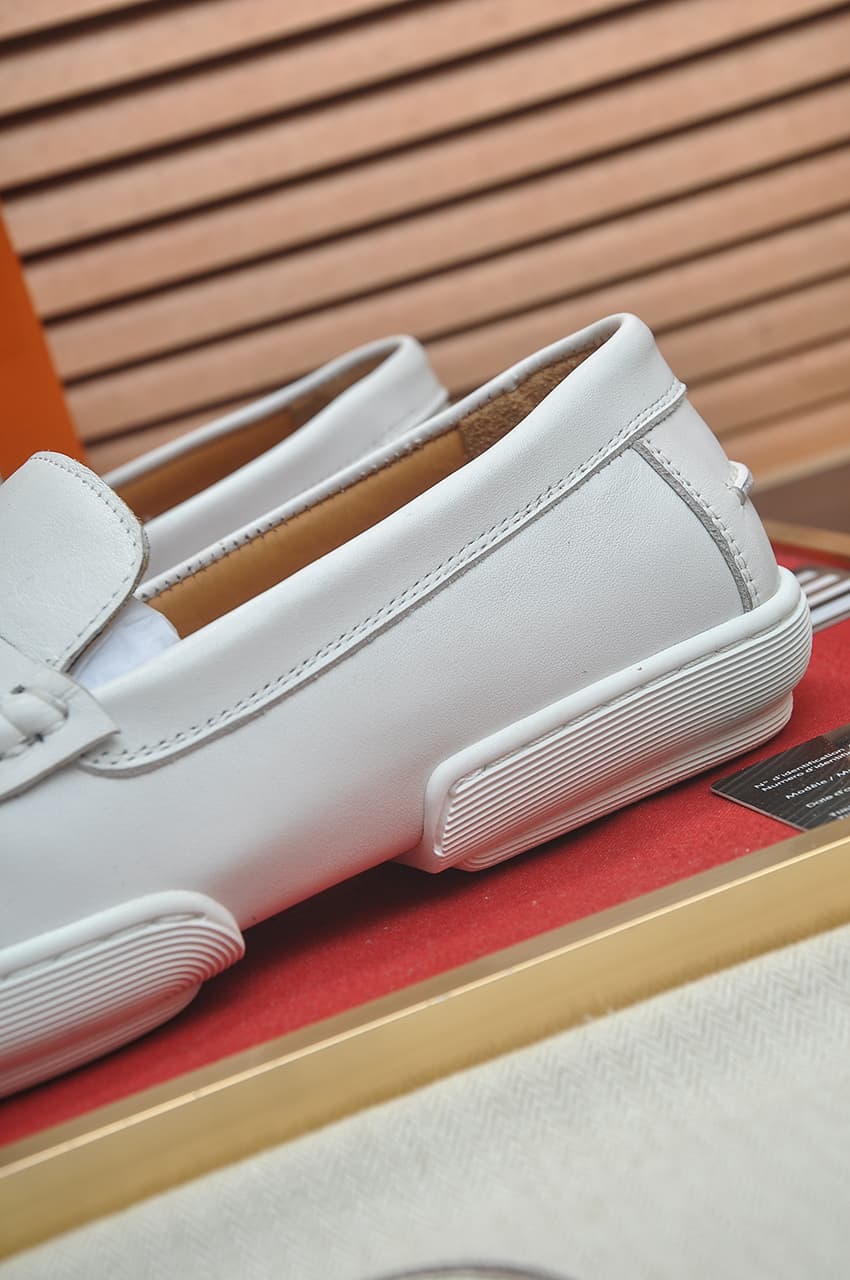 Hermes Men's Dress Shoes Dupes White image 9