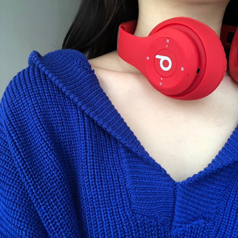 HuaQiangBei YupooPA Beats Studio3 Wireless Headphones Red image 9