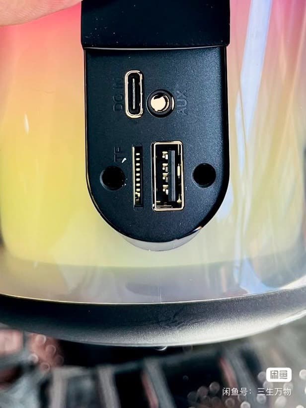 JBL Pulse8 Bluetooth Speaker - 360° Transparent, Light Sync & TWS image 4