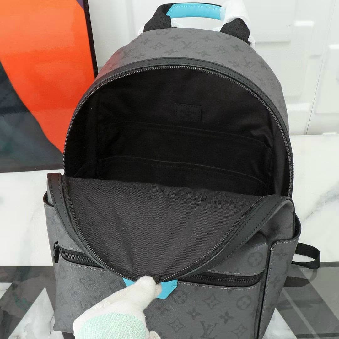 LV Discovery Backpack Silver Grey Rep Bag DJY image 8