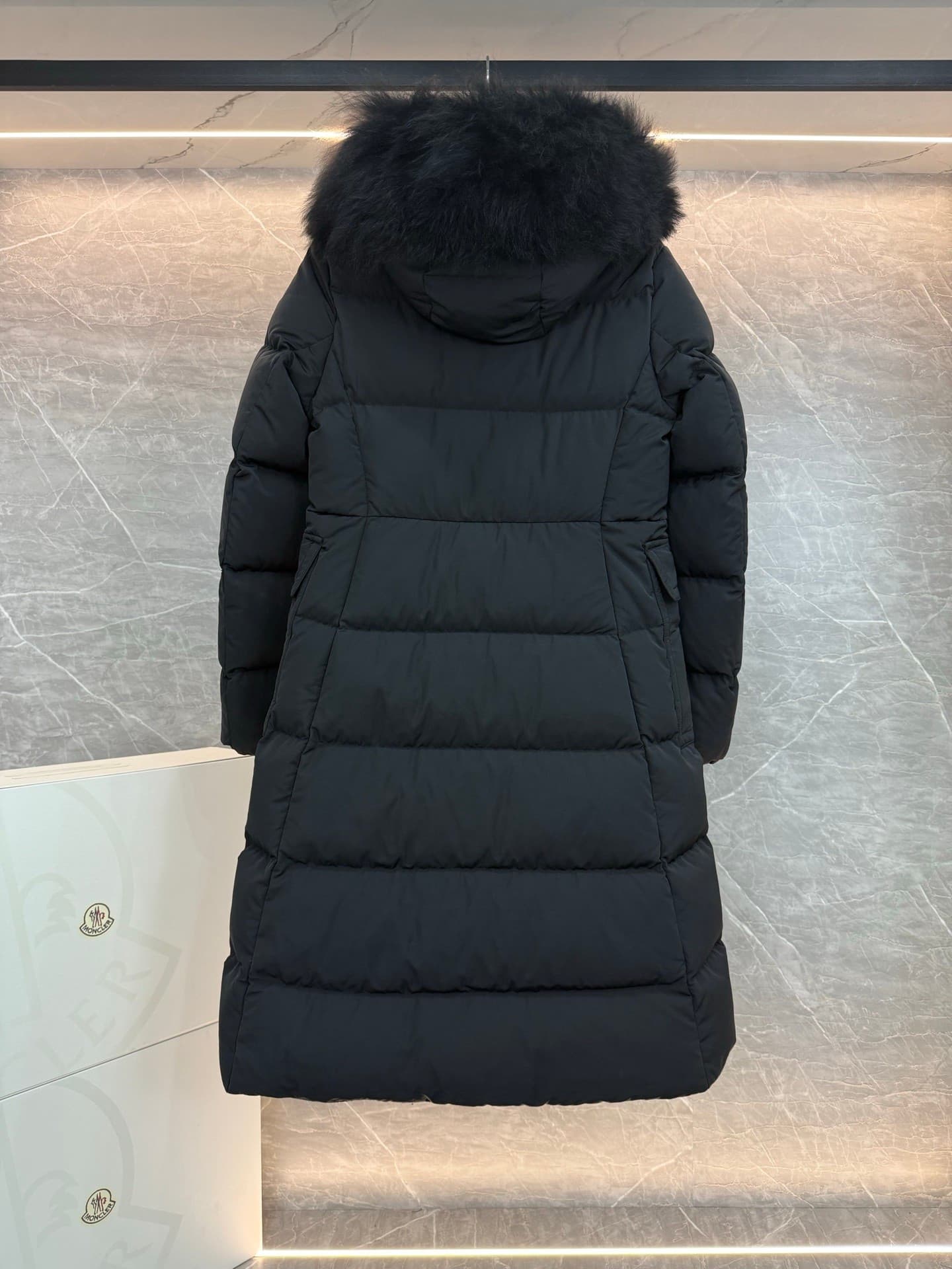 Moncler Long Rep Coat | Women's Hooded Parka image 4