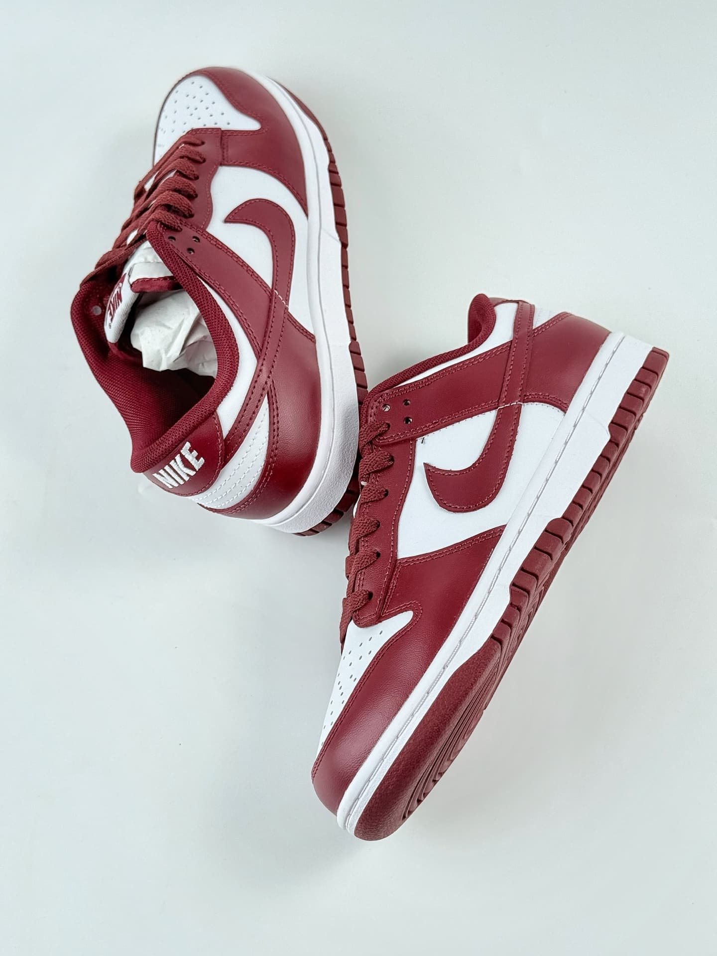  Nike SB Dunk Dupes Low Red White DV0833 115TL image 3