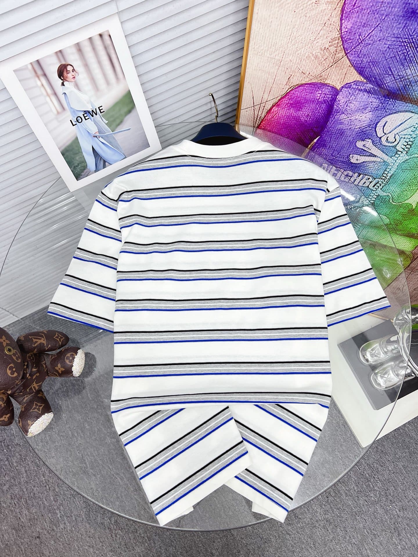 PRADA 2025SS New Printed Short-Sleeved Yupoo Prada T-Shirt image 10