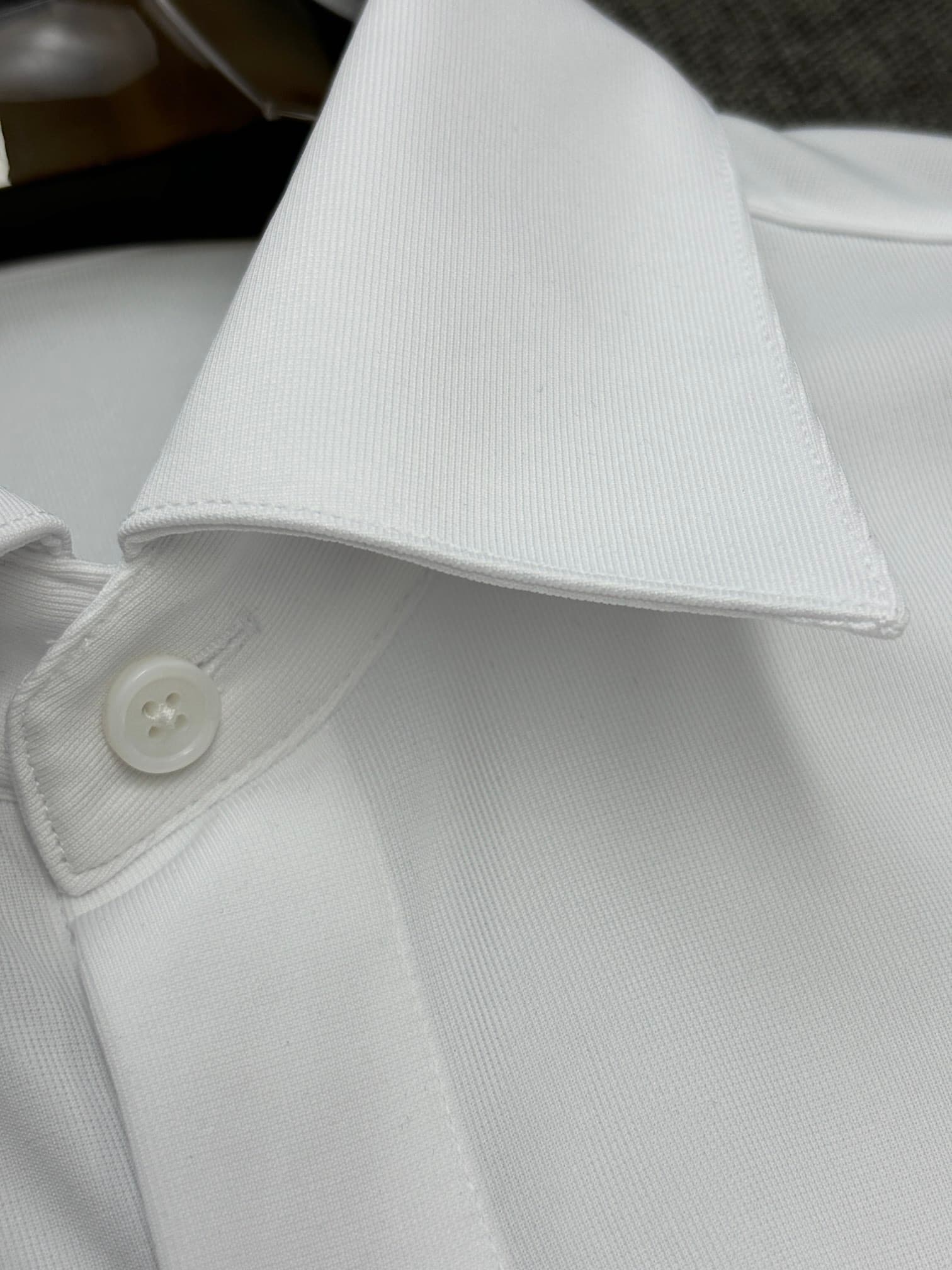 PRADA men's long-sleeved shirt Yupoo Prada Shirts White image 8