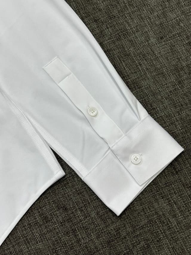 PRADA men's long-sleeved shirt Yupoo Prada Shirts White | Rep Clothing image 16