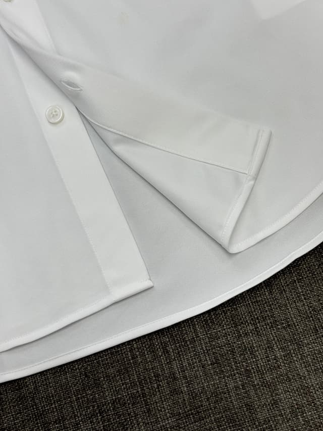 PRADA men's long-sleeved shirt Yupoo Prada Shirts White | Rep Clothing image 15