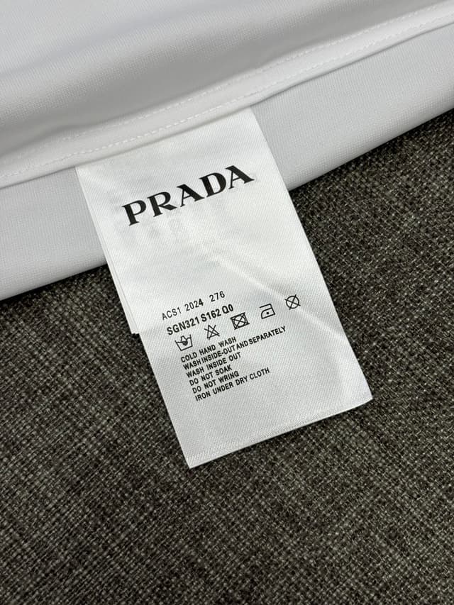 PRADA men's long-sleeved shirt Yupoo Prada Shirts White | Rep Clothing image 18