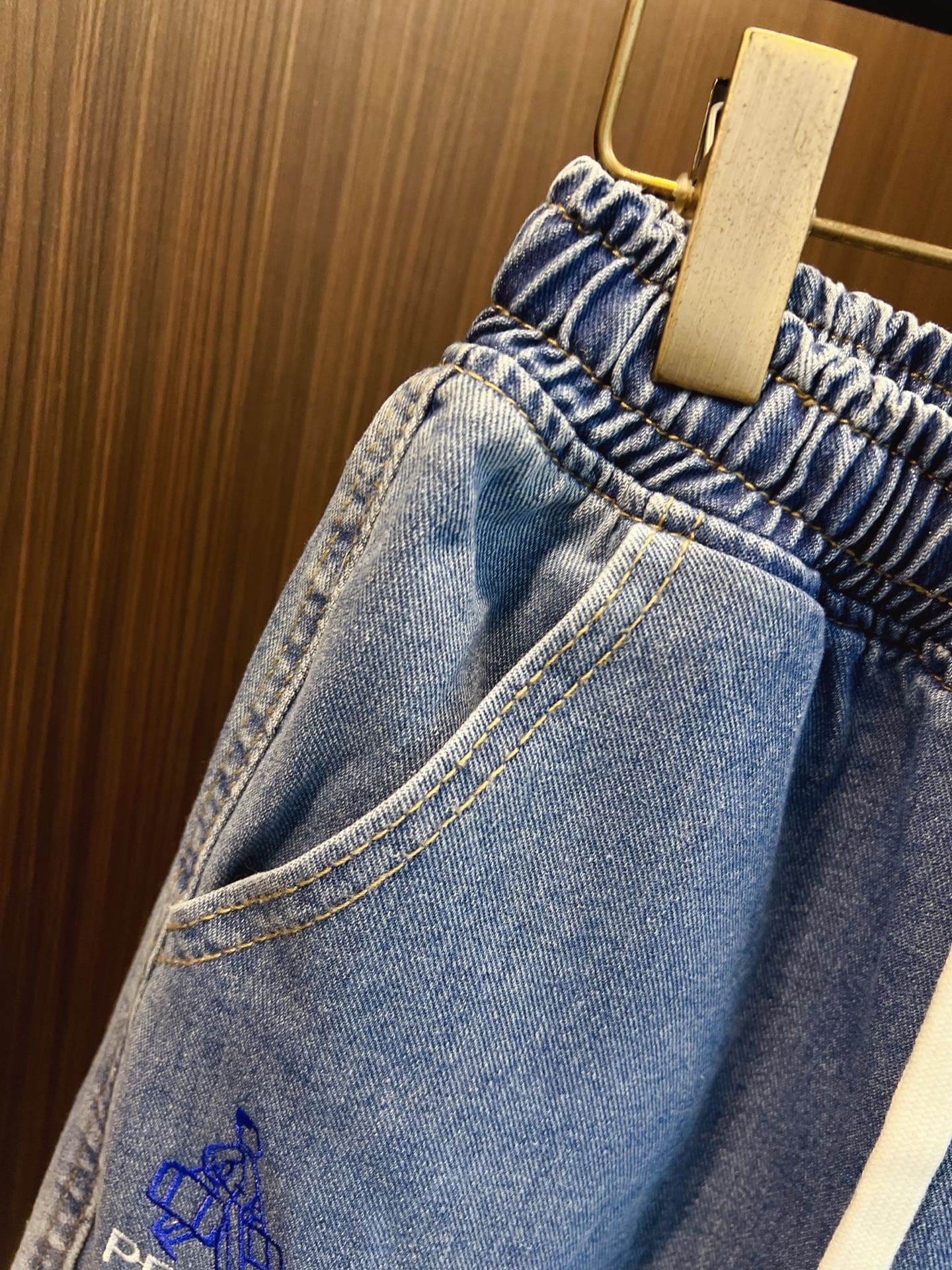 PRADA new style denim shorts Yupoo Prada shorts image 4