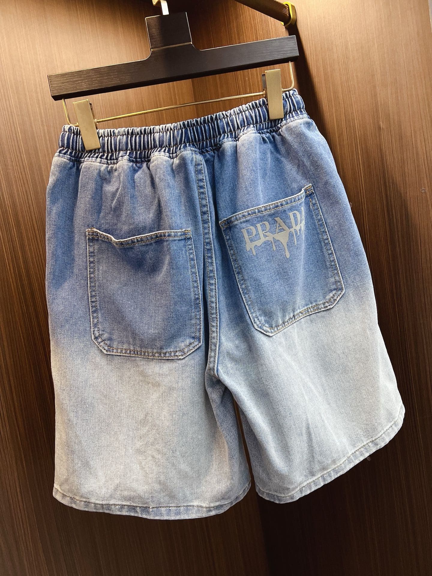 PRADA new style denim shorts Yupoo Prada shorts image 10