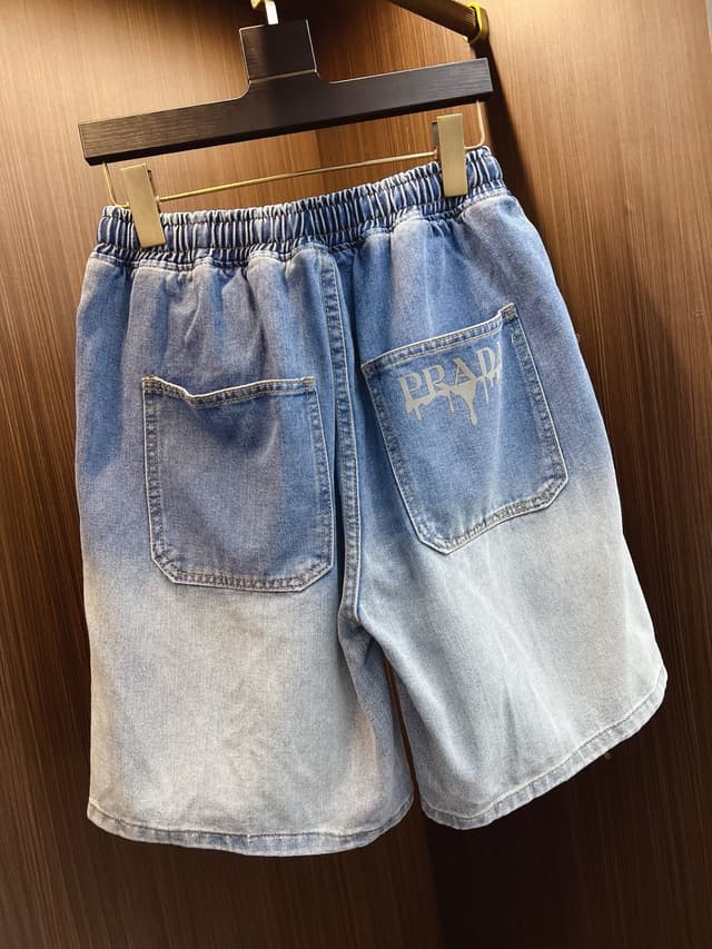 PRADA new style denim shorts Yupoo Prada shorts | Rep Clothing image 10