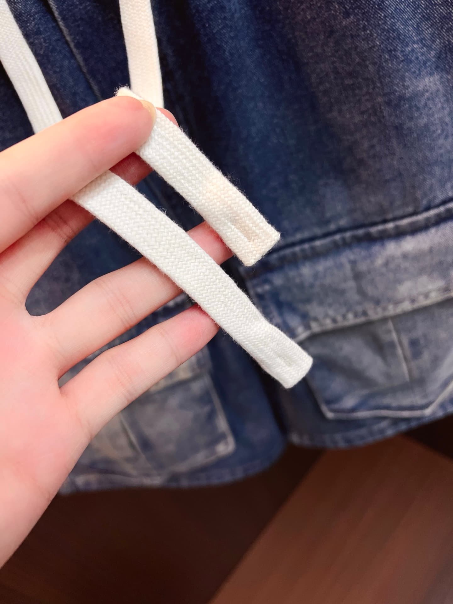 PRADA new style denim shorts Yupoo Prada shorts Dark Blue image 7