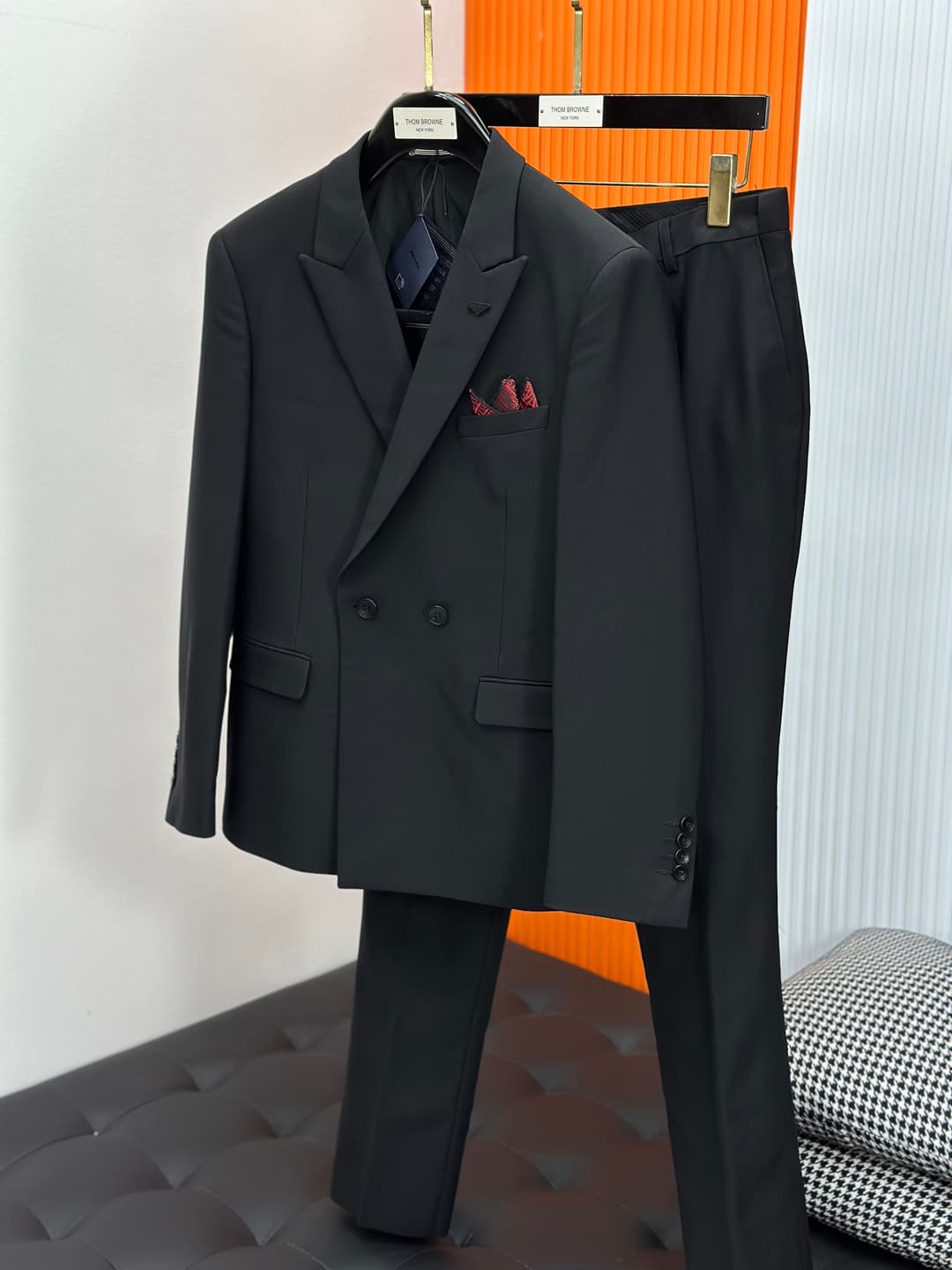 Prada 2025 Business Black Casual Suit Set - Stylish Rep clothing image 1
